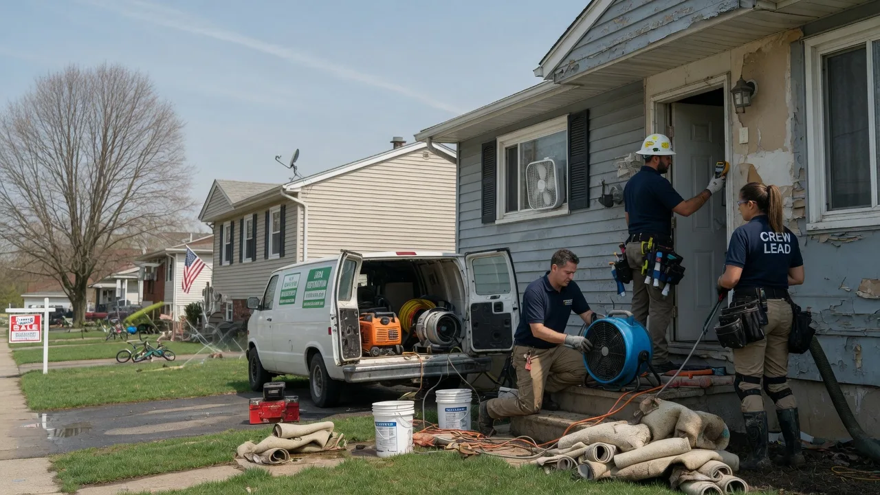 Flood Cleanup in Garden City, MI near me